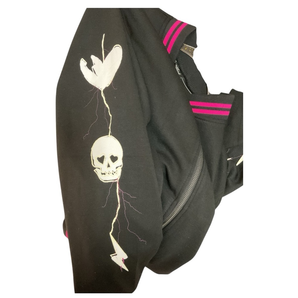 🦄 Torrid LoveSick 🖤 Skull Jacket Sz 3X (22-24) P:29" L:27”🚨FINAL OFFER🚨 - Picture 4 of 6